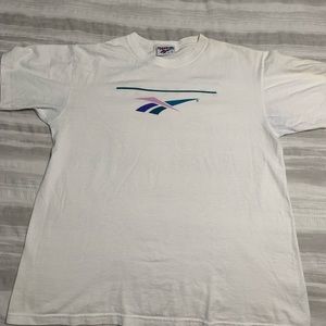 White Vintage Reebok T-Shirt